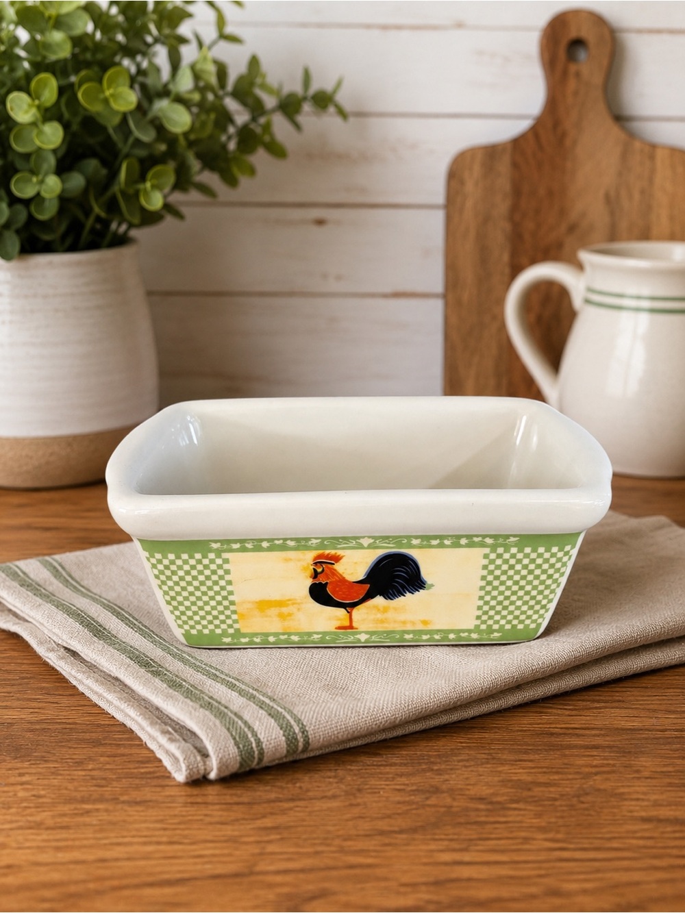 Garden Ridge Rooster Mini Loaf Baker